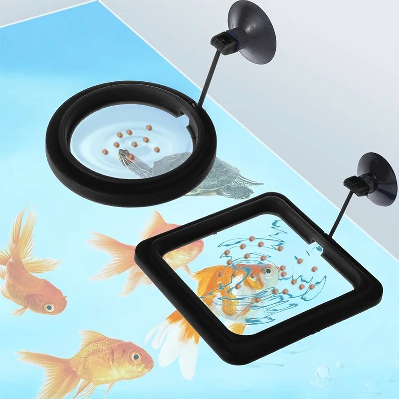 Aquarium Fertilizer - حلقة تغذية حوض السمك، صينية طعام