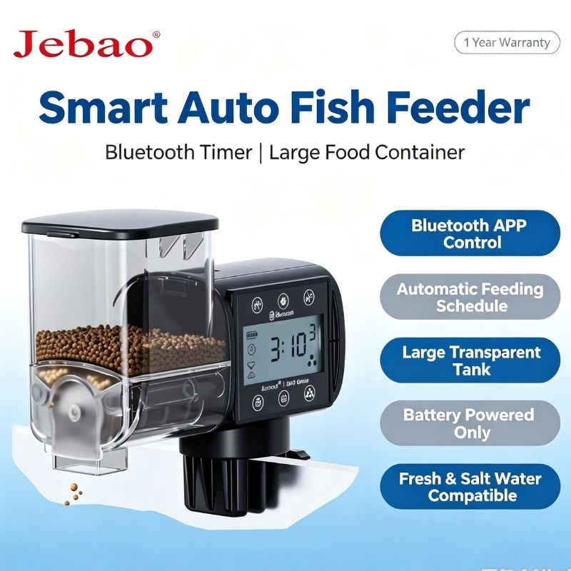 Aquarium Fertilizer - جهاز تغذية الأسماك الذكي الأوتوماتيكي من