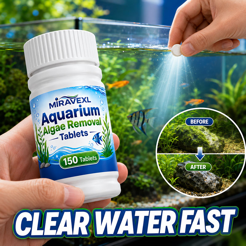 Aquarium Fertilizer - أقراص ميراڤيكس إل 150 لإزالة الطحالب