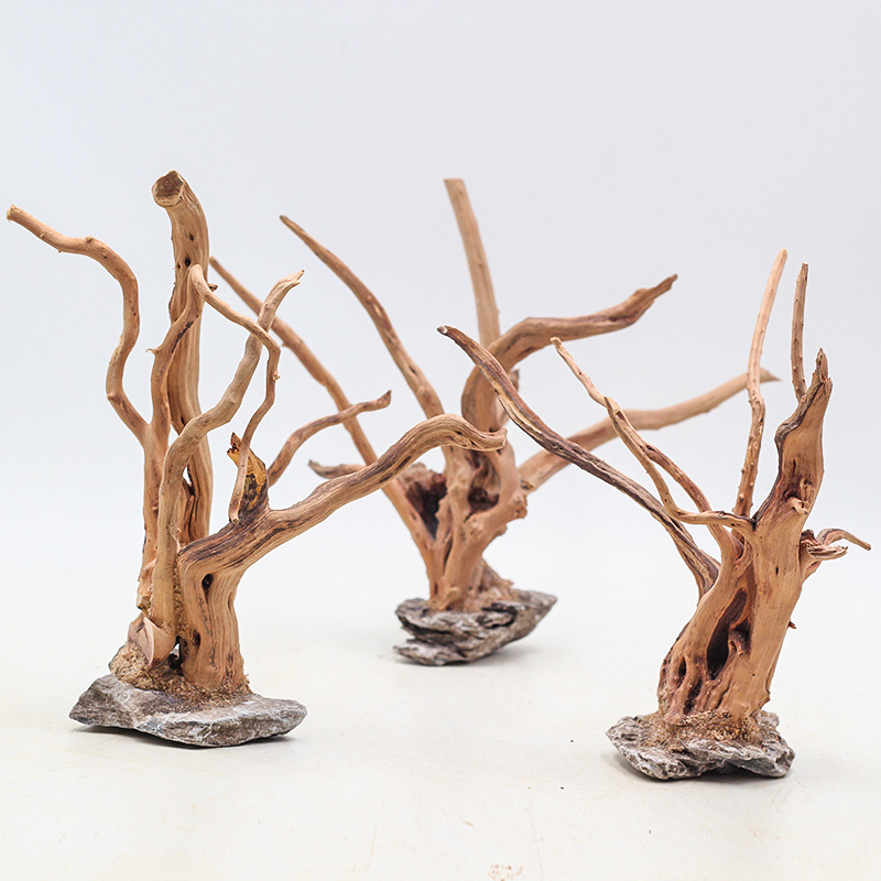 Aquarium Driftwood - 1 قطعة حوض السمك المناظر الطبيعية