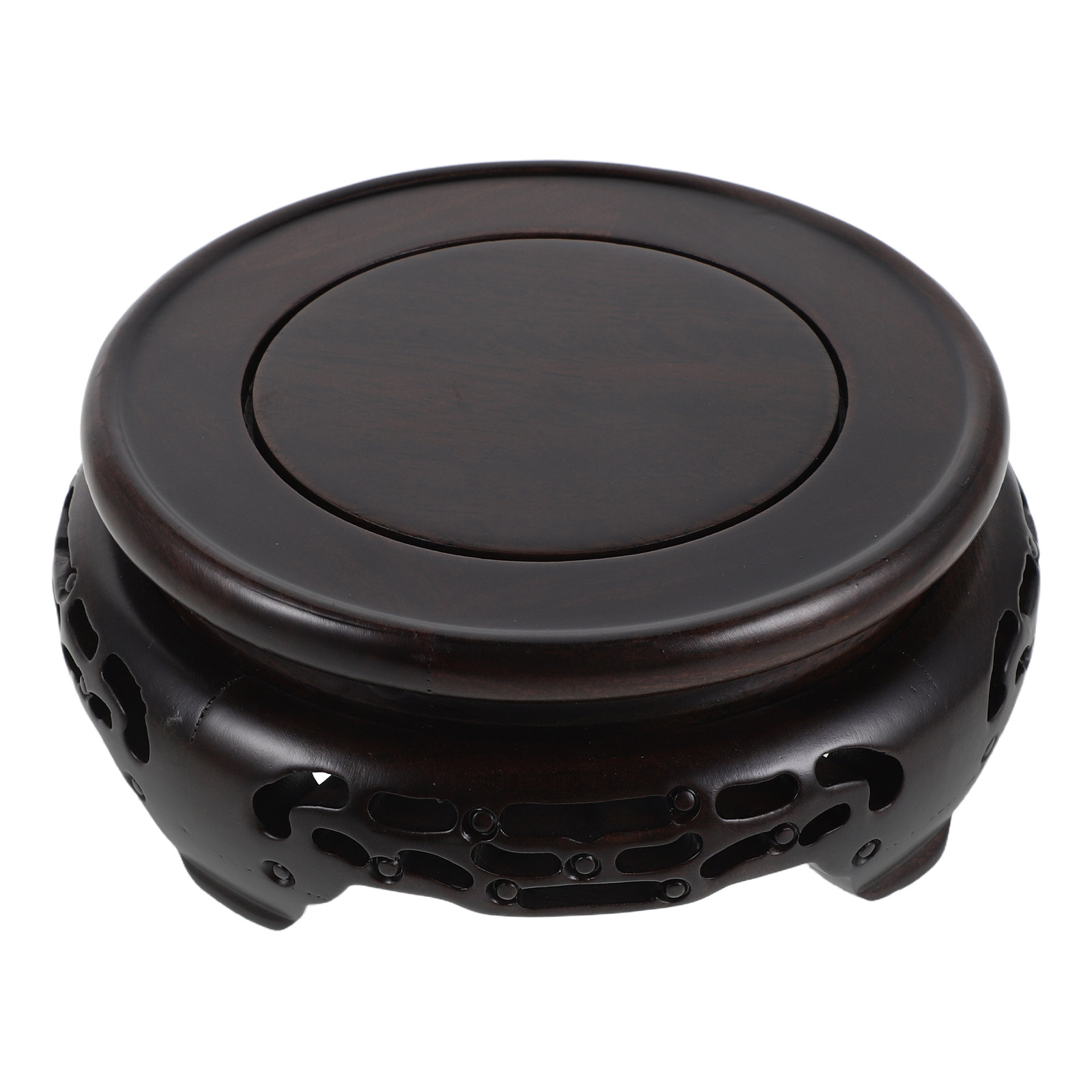 Aquarium Plant Holder - حامل عرض مزهريات خشبي، قاعدة مزهريات