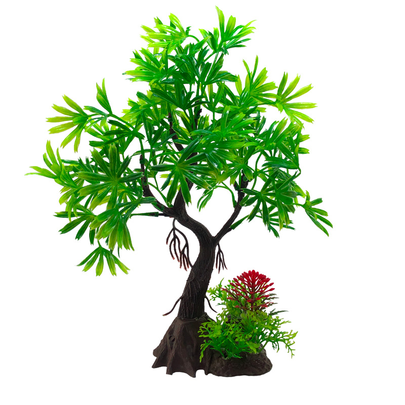زينة حوض السمك الاصطناعية، نبا - مراجعة Aquarium Plants Live وسعره