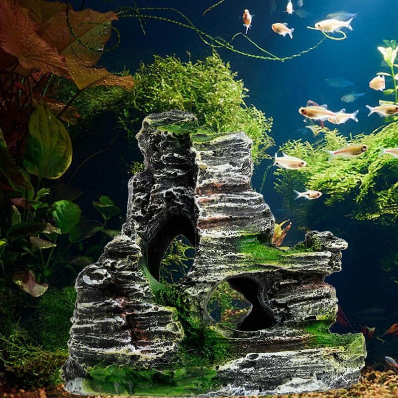 حوض السمك الحجر الرملي الديكور - مراجعة Aquarium Driftwood وسعره