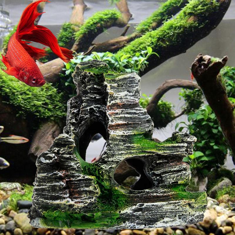 حوض السمك الحجر الرملي الديكور - مراجعة Aquarium Driftwood وسعره