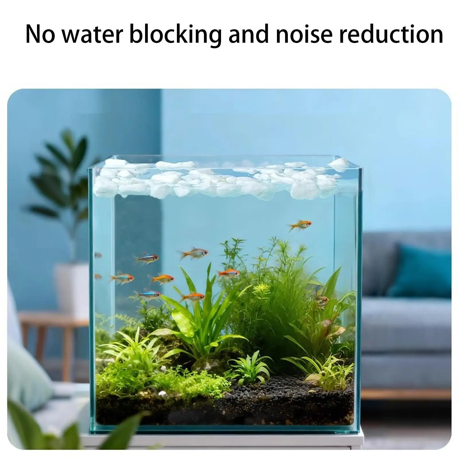خيوط فلتر لتنقية مياه حوض السم - مراجعة Aquarium Planted Tank Filter وسعره