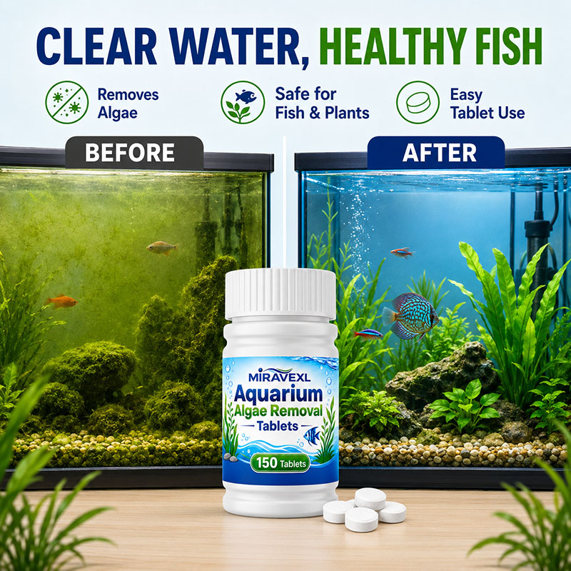 أقراص ميراڤيكس إل 150 لإزالة ا - مراجعة Aquarium Fertilizer وسعره